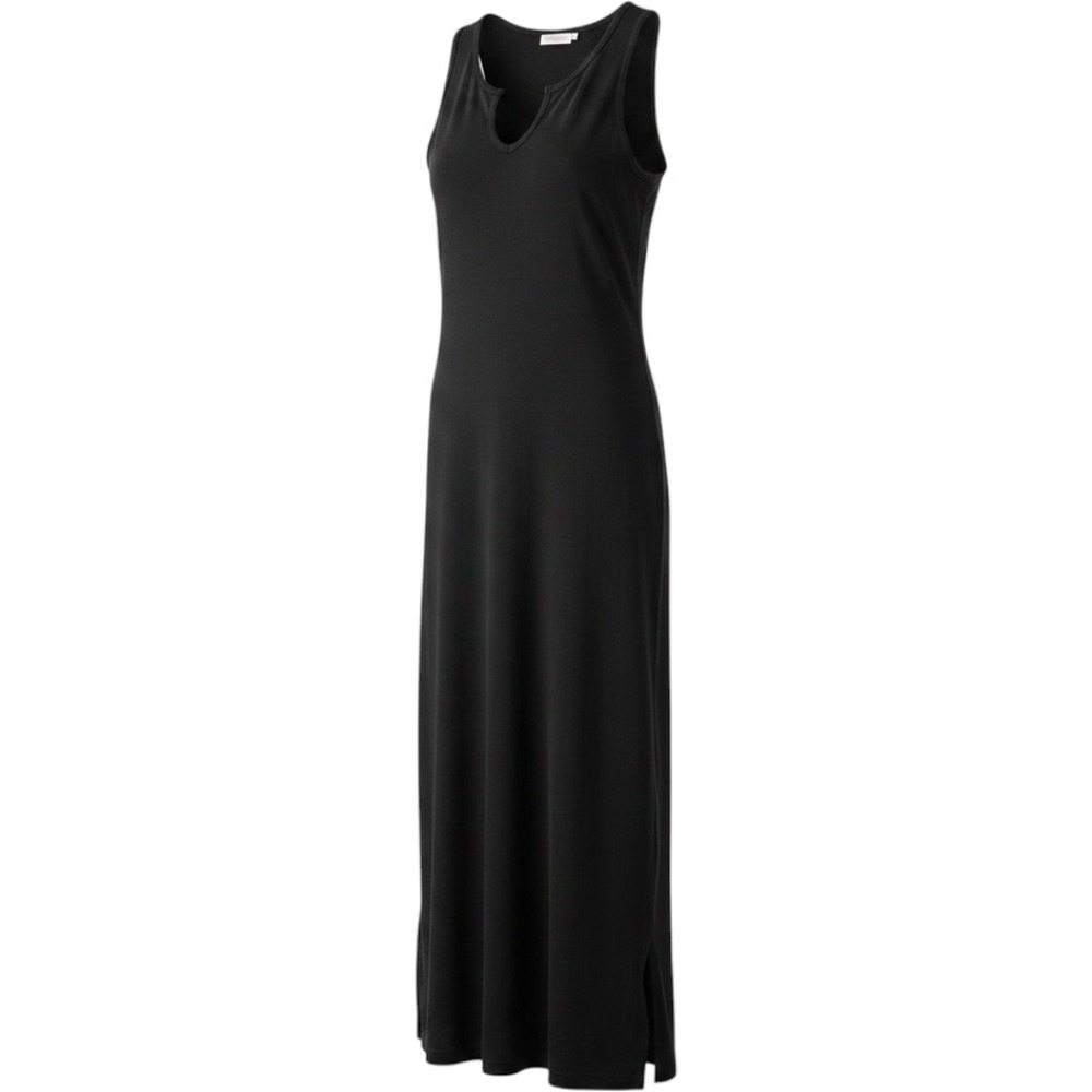 Gap Maxi Dress Women XL Black Sleeveless Stretch Minimalist